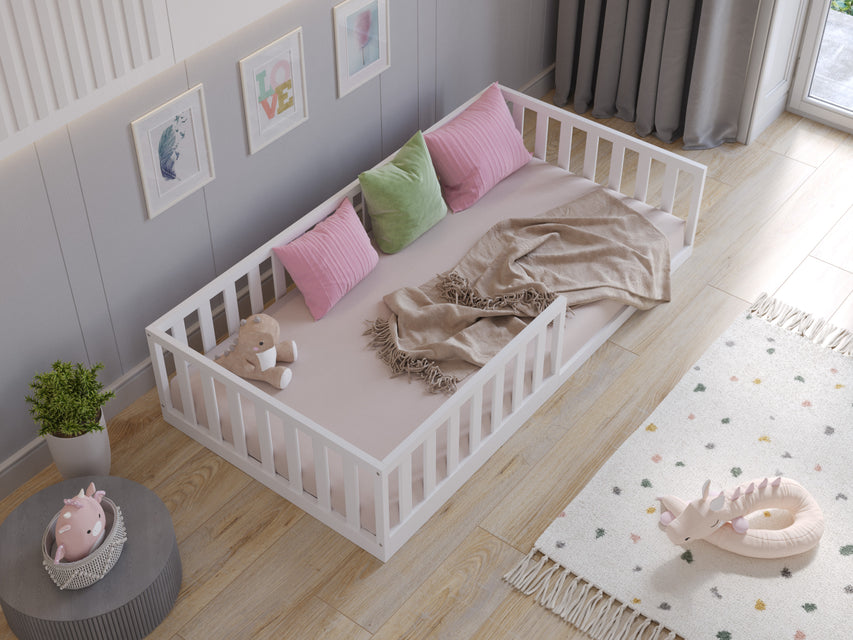 Łóżko dziecięce podłogowe - FLORENCE