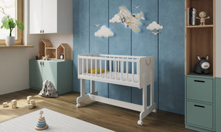 Niemowlęce łóżeczko dostawne z materacem - SmartCrib 90x40cm